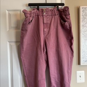 Ava & Viv Plus Size Pink Pants